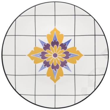 Imagem de Conjunto 06 Pratos Rasos 28cm Coup Grid - Oxford