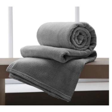 Imagem de Manta De Casal Soft Microfibra Lisas Cobertor Para Inverno - ARETHA EN