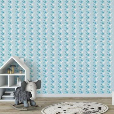 Imagem de Papel De Parede Infantil Peixes