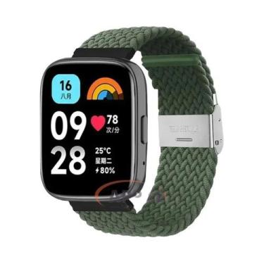 Imagem de Pulseira Elástica Trançada De 22mm Para Redmi Watch 3/5 Lite, Ajustáve