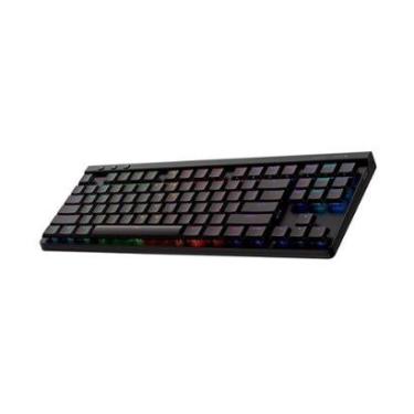 Imagem de Teclado Sem Fio Mecânico Gamer Logitech G515, Bluetooth Design TKL,Tecnologia Lightspeed 920-012423-Unissex