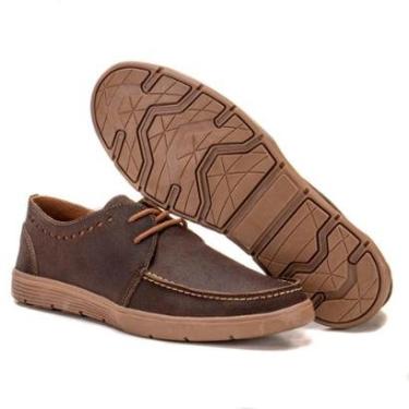Imagem de Sapato Dockside Alfa Masculino Em Couro Resinado Polo Urban-Masculino