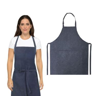 Imagem de Avental Jeans Profissional Chef Cozinha Barista Bar 10un