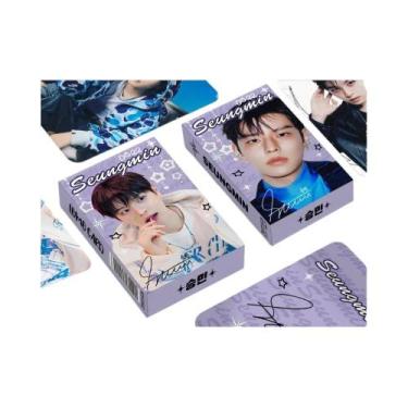 Imagem de Cartões De Saudação Stray Kids 30pcs Cartão Pequeno Dupla Face Han Zhi