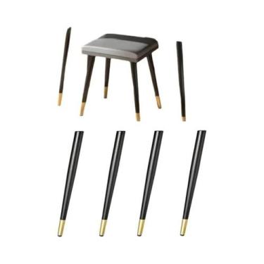 Imagem de Pés De Móveis De Metal (4 Peças) - Acessórios De Reposição Para Mesa, 
