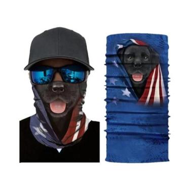 Imagem de Bandana Mágica Sem Costura Monkey Shark, Protetor De Pescoço, Tubo Pro