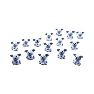 Imagem de Figuras De Animais Em Miniatura 15 Peças Raposa Coelho Elefante Esquil