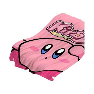 Imagem de Cobertor De Sofá Quente E Macio Em Fleece K-Kirbys, Microfibra Adoráve