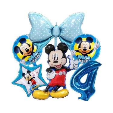 Imagem de Conjunto De Balões Mickey E Minnie Para Decoração De Festa De Aniversá