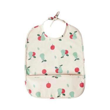 Imagem de Babadores Ajustáveis Impermeáveis De PU Para Bebês, Avental Infantil E