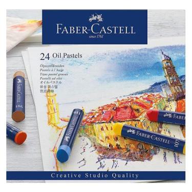 Imagem de Giz Pastel Oleoso Faber Castell Creative Studio 24 Cores - FABER CASTE