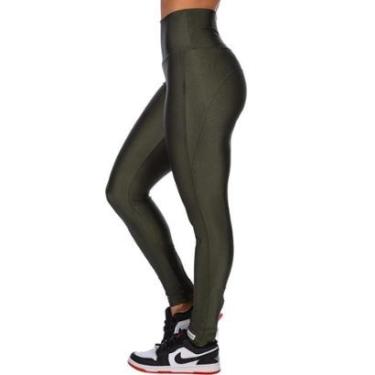 Imagem de Calça Legging Detalhe Zíper Fitness Cirrê Cós Alto Summer Soul-Feminino