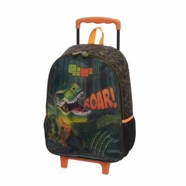Imagem de Mochila Infantil de Rodinhas Dinossauro - Pacific