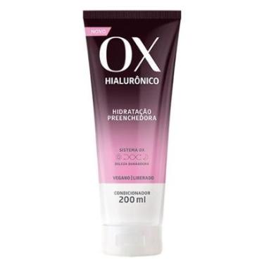 Imagem de OX Cosmeticos Hialurônico Hidratação Preenchedora Condicionador 200ml-Unissex