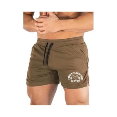 Imagem de Shorts Esportivos Masculinos De Secagem Rápida, Respiráveis E Estampad