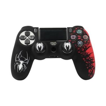 Imagem de Capa De Silicone Macia Para Controle PS4 360 graus Capas Protetoras Pa