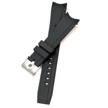 Imagem de Pulseira Borracha Compatível com Marca Citizen BJ2110 BJ2115.LC32 - Ma