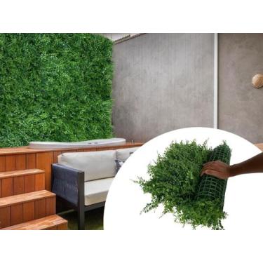Imagem de 9 Placas Artificiais Premium com proteção UV para Jardim Vertical Arti