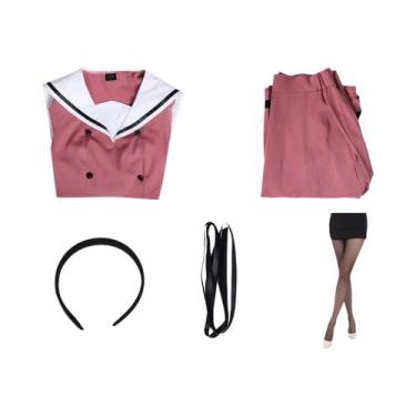 Imagem de Fantasia De Cosplay De Uniforme Escolar Japonês Kaoru Ran Kaoru Kuri F