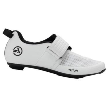 Imagem de Sapatilha Ciclismo Triathlon Absolute Triton, Branco, 38 BR
