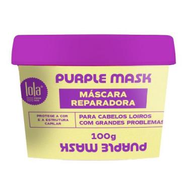 Imagem de Máscara Capilar Lola Purple Mask 100g - LOLA COSMETICS