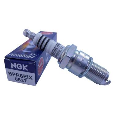 Imagem de Vela de Ignição NGK BPR6EIX Iridium - Cód.026