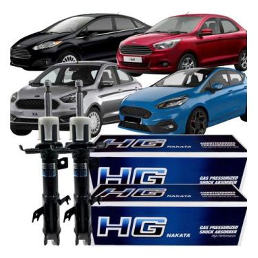 Imagem de Par Amortecedor Nakata Dianteiro Ford Ka 1.5 16v 2015