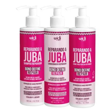 Imagem de Kit Widi Care Juba Bond Repair Shampoo e Condicionador + Creme