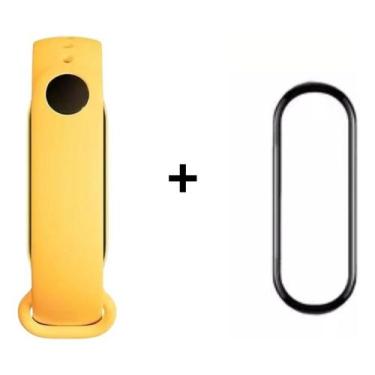 Imagem de Pulseira Para Xiaomi Mi Band 8 De Silicone + Pelicula - Pop Shope, Ama