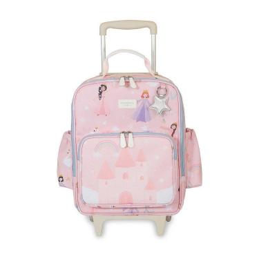 Imagem de Mochila de Rodinhas MasterBag Princesas Rosa-Feminino
