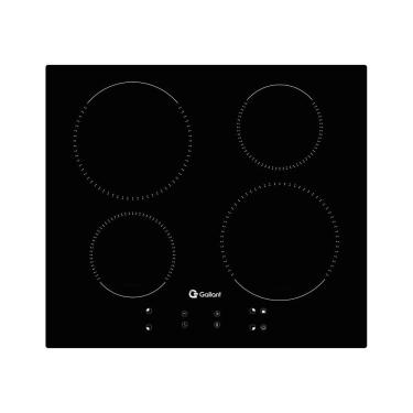 Imagem de Tampo de Vidro Vitrocerâmico para Cooktop de Indução Gallant 4 Bocas – Preto (Reposição...
