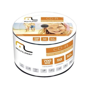 Imagem de Mídia de CD Regravável (CD-RW) Multilaser