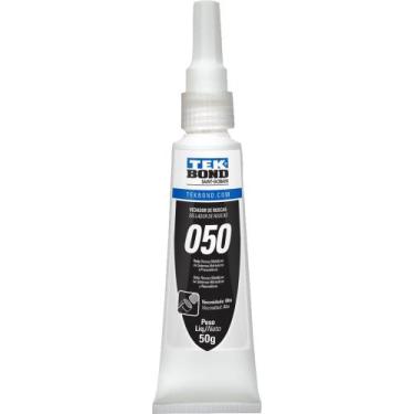 Imagem de Veda Roscas Líquido Branco 50 G Tekbond - Vedante Anaeróbico De Alta V
