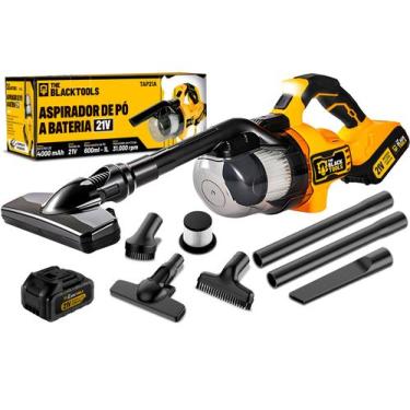 Imagem de Aspirador De Pó Portátil Industrial Profissional Filtro Hepa Bateria 2