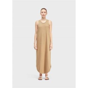 Imagem de Vestido nadador vies khaki OSKLEN-Feminino