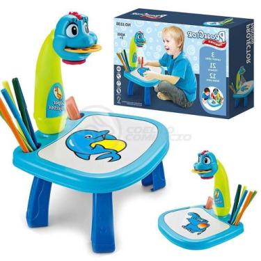 Imagem de Projetor Para Desenho Infantil Aprendizagem Galinha Azul - SMART BRACE