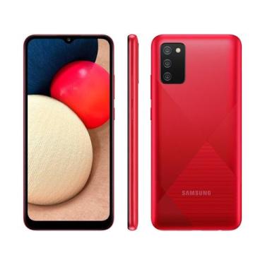 Imagem de Smartphone Samsung Galaxy A02s 32GB Vermelho 4G - Octa-Core 3GB RAM 6,