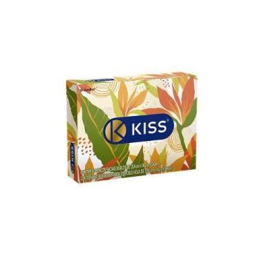 Imagem de Lenço de Papel Kiss Folha Dupla Embalagens Sortidas 100 Unidades