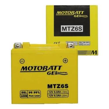 Imagem de Bateria Motobatt Mtz6s 6ah Honda Biz 125 Es Pcx 125 150