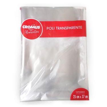 Imagem de Saco Incolor com 50 Unidades 25x37 Cromus