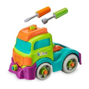 Imagem de Caminhão didático monta e desmonta ludi club - usual - Usual Brinquedo