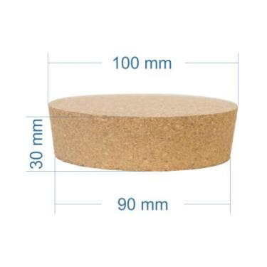 Imagem de Rolha de Cortiça 30 x 100 x 90 Un - Corticeira Paulista
