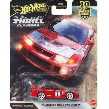 Imagem de Carro HOT Wheels Premium THRILL Climbers Mitsubishi Lancer Evolution M