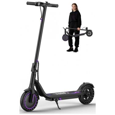 Imagem de Patinete Elétrico VOLPAM Roxo Motor 350W Pneu Sólido 8,5" (21.6 cm) 4 Modos Velocidade Dobrável Adulto Modelo Q2