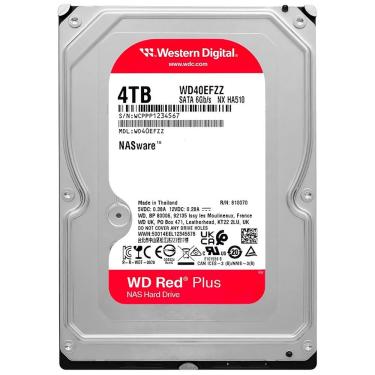 Imagem de Hd Interno para nas 4tb Wd Red Plus 3.5 Sata 3 5400 RPM Wd40efzz Western Digital