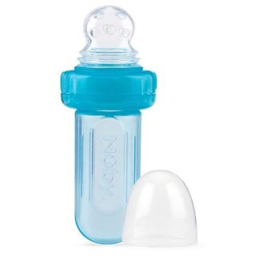 Imagem de Alimentador De Silicone Porta Frutinhas Baby Nuby - Rosa Cor:Azul, Azu