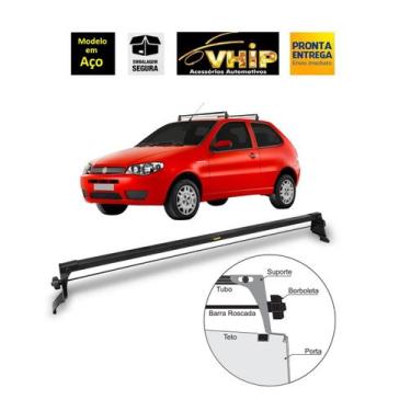 Imagem de Rack de Teto Bagageiro Travessa VHIP Fiat Pálio 2 portas todos
