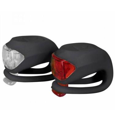 Imagem de Lanterna Farol Absolute JY-267-2B1 Pisca Diant/Tras, Preto