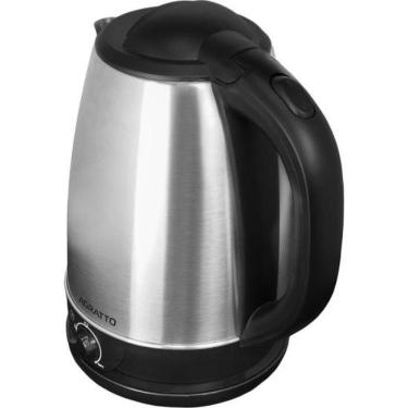 Imagem de Chaleira Elétrica Aroma 2,2L em Aço Inox Inox para Preparo de Bebidas Quentes e Água 220V