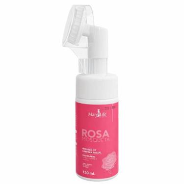 Imagem de Mousse de Limpeza Facial Rosa Mosqueta 150ml - LaLeLiEletronicos